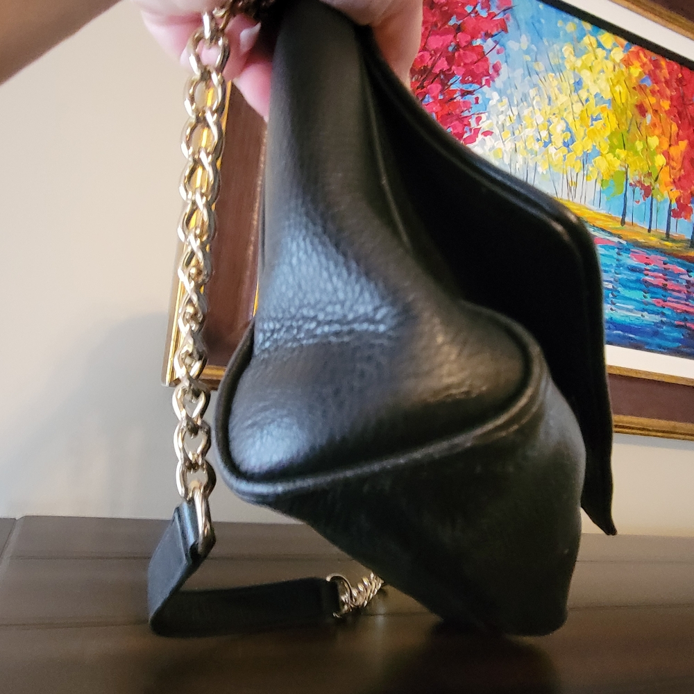 Kate Spade Calf Hair Leopard Print Shoulder Bag with Chain Strap - Picture 6 of 16